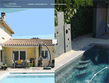 Tablet Screenshot of debernardi-piscines.fr